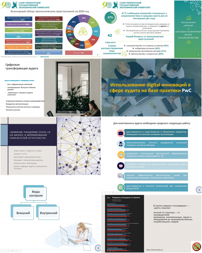 Студенческая научная конференция «Социально-экономические преобразования и трансформация российского общества в постпандемическом мире». Секция «Бухгалтерский учет, анализ и аудит: проблемы и перспективы развития в современных условиях»: итоги