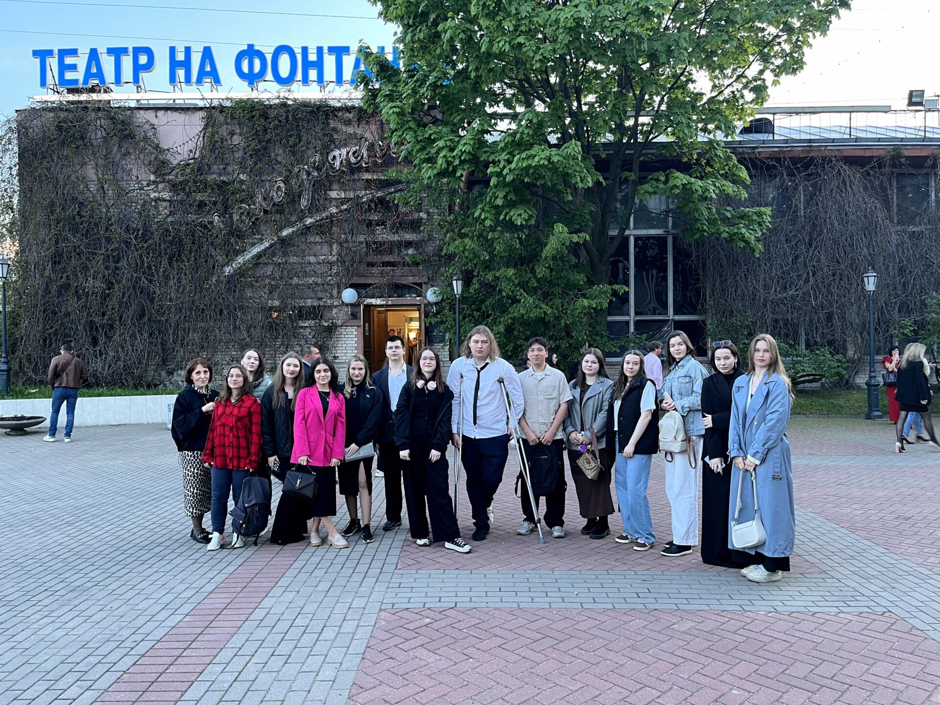 Студенты провели вечер в&nbsp;Молодежном театре на&nbsp;Фонтанке