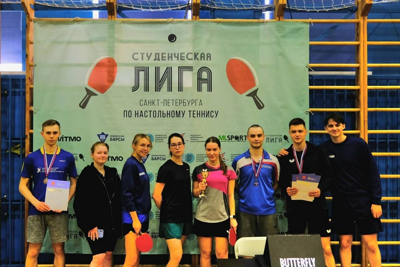 Бронзовые медали на&nbsp;соревнованиях по&nbsp;настольному теннису