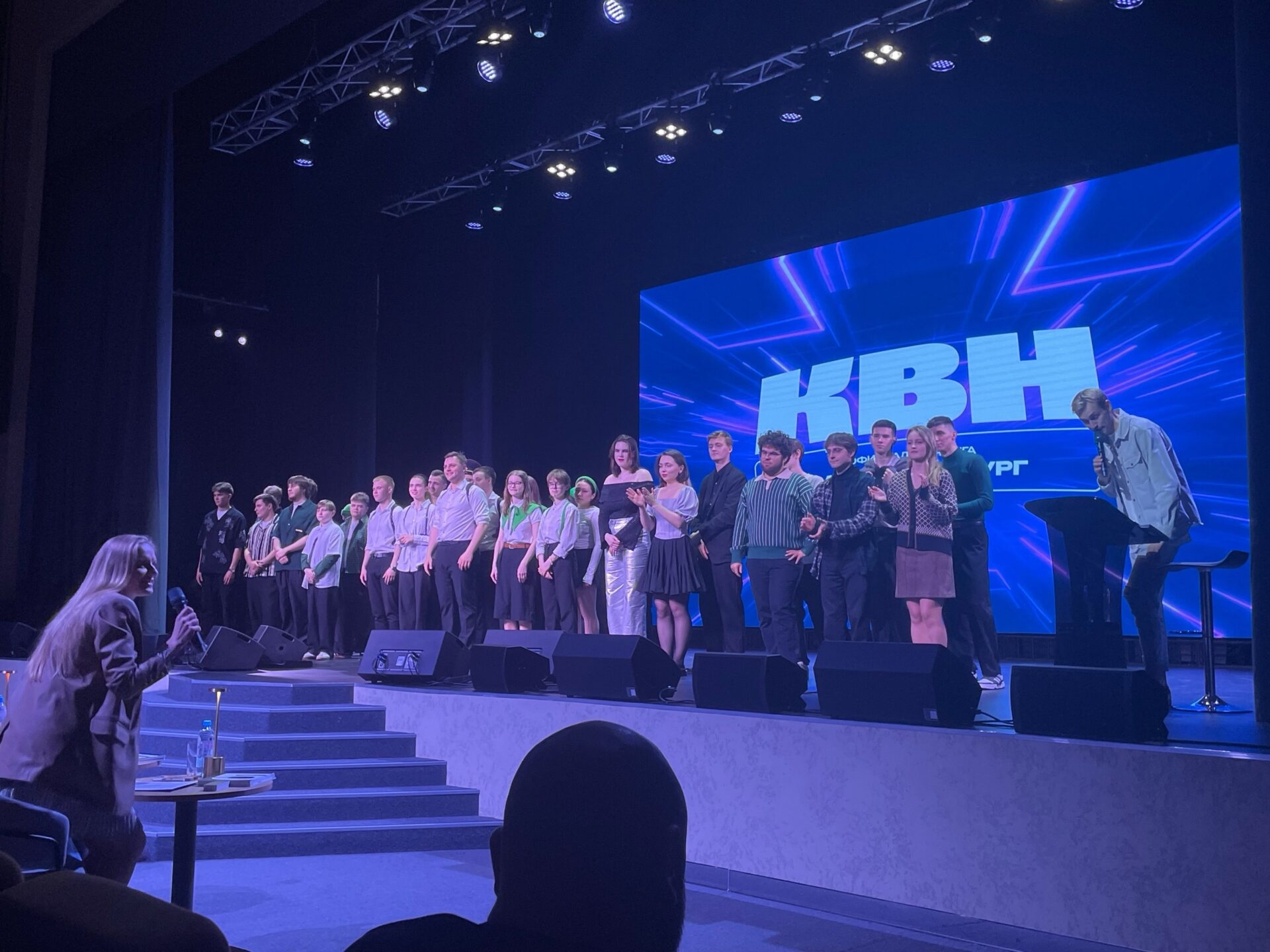 Команда КВН СПбГЭУ — в&nbsp;официальной лиге «Санкт-Петербург»