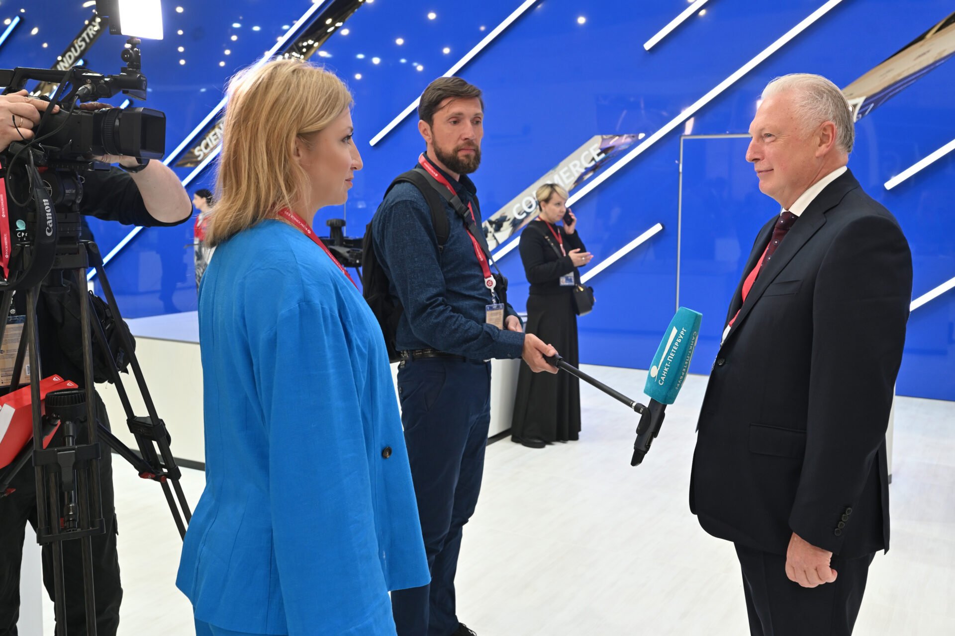 ТВ&nbsp;«Санкт-Петербург»: Игорь Максимцев на&nbsp;ПМЭФ-2025 о&nbsp;возможностях для российского экспорта