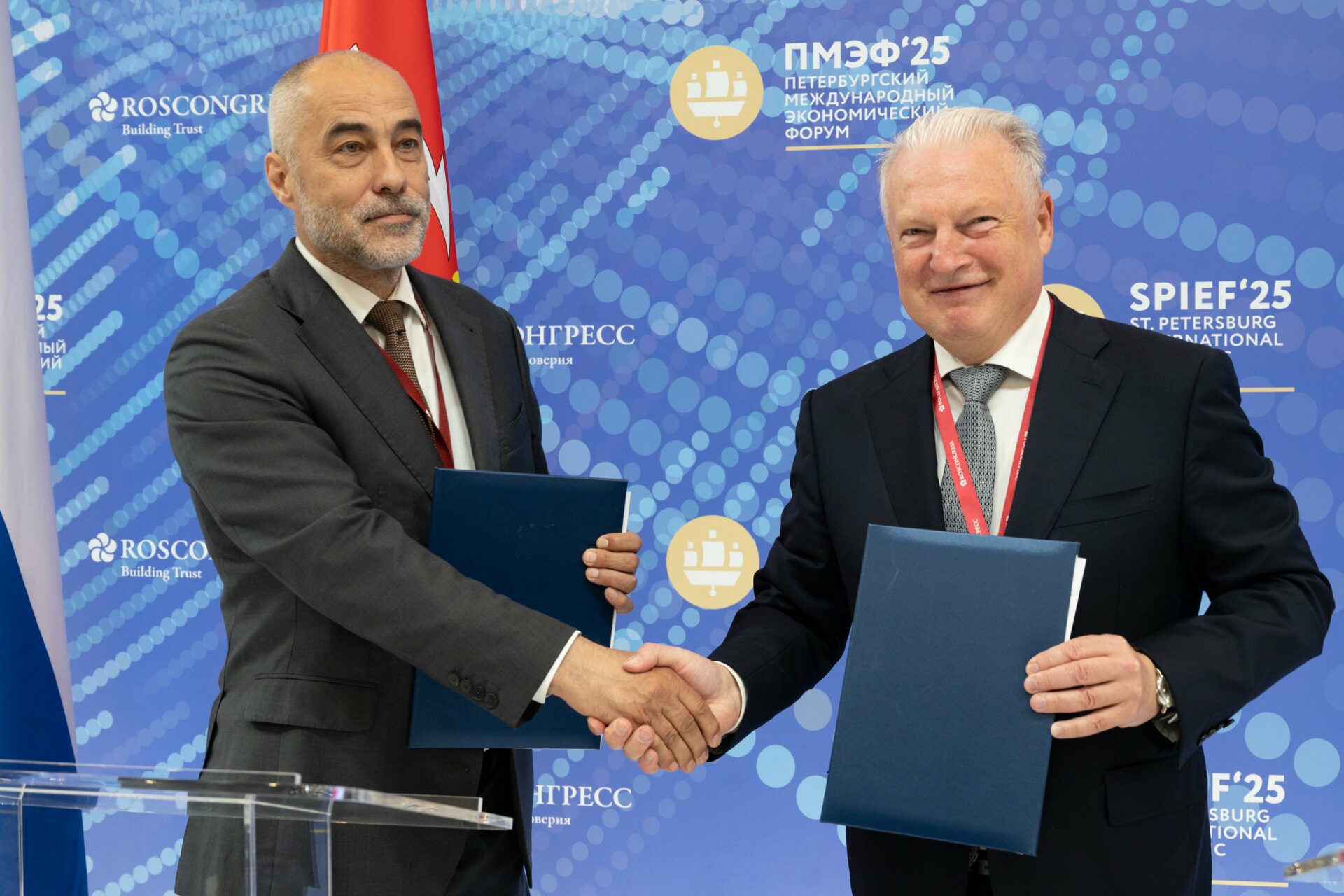 На&nbsp;ПМЭФ-2025 Горэлектротранс и&nbsp;СПбГЭУ подписали соглашение о&nbsp;сотрудничестве