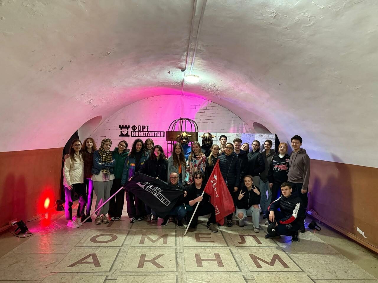 Студенты приняли участие в&nbsp;квесте «Форт Боярд» в Кронштадте