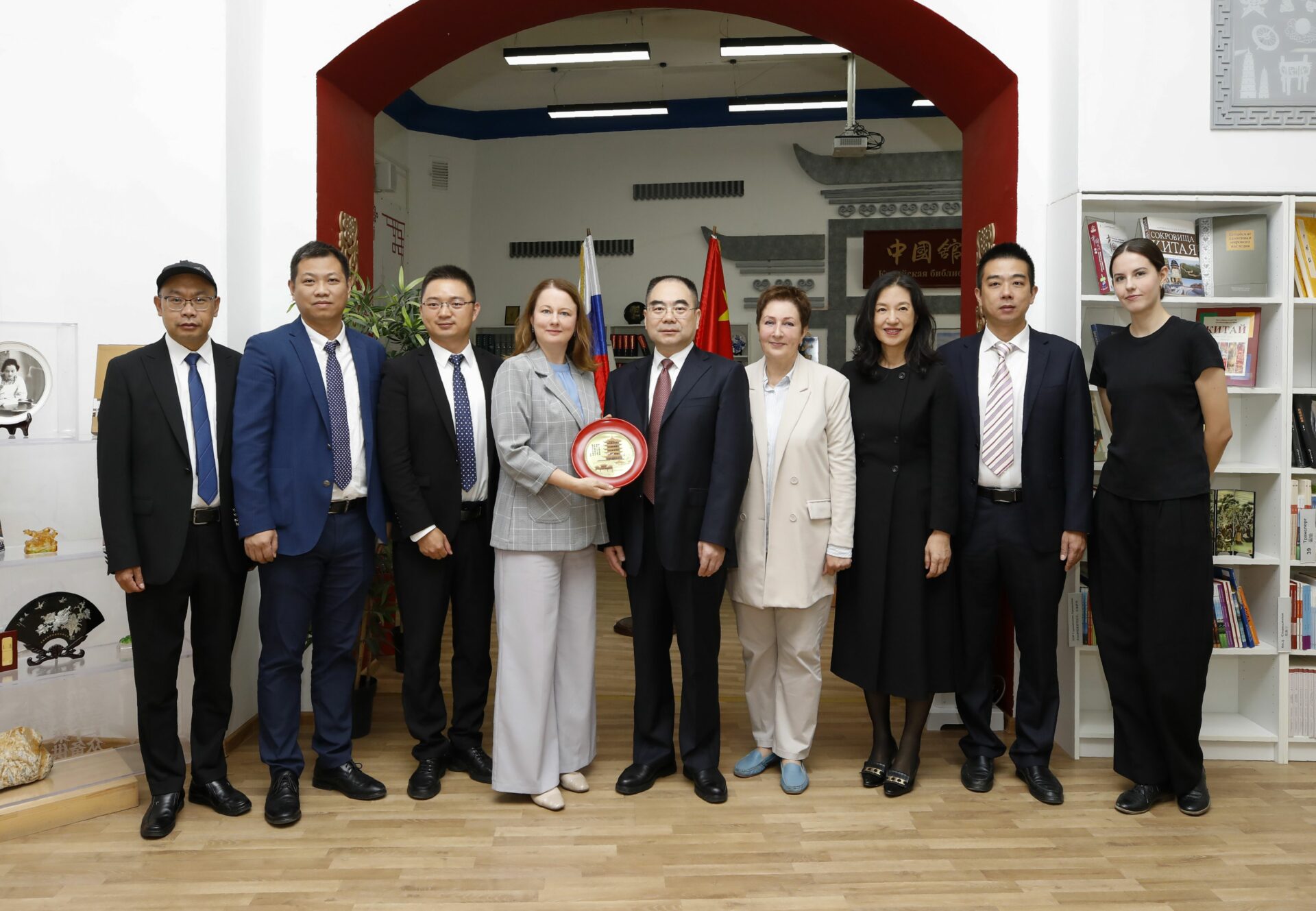 Визит делегации Уханьского политехнического университета в&nbsp;СПбГЭУ