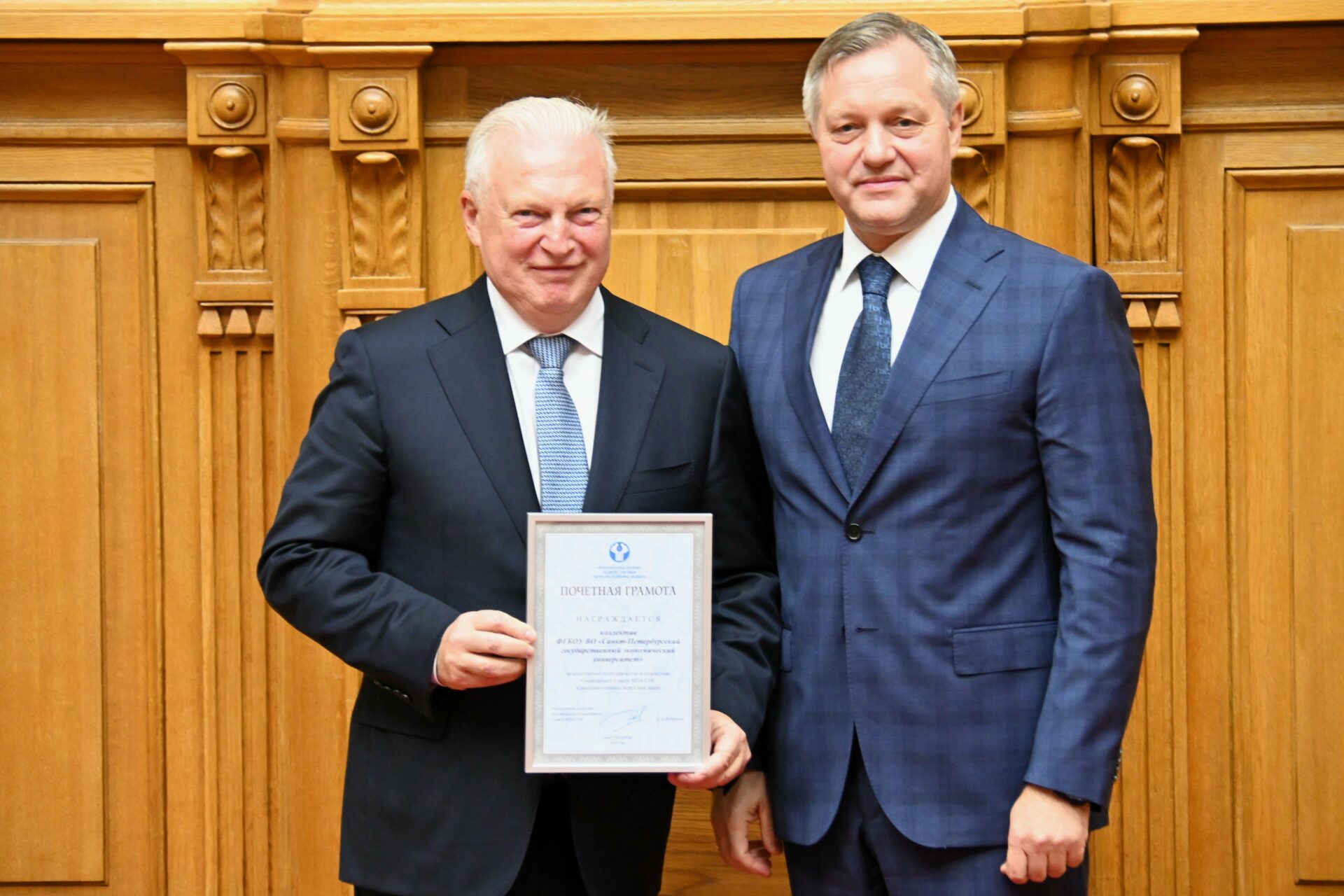 Дмитрий Кобицкий высоко оценил вклад СПбГЭУ в&nbsp;разработку модельных законов МПА СНГ