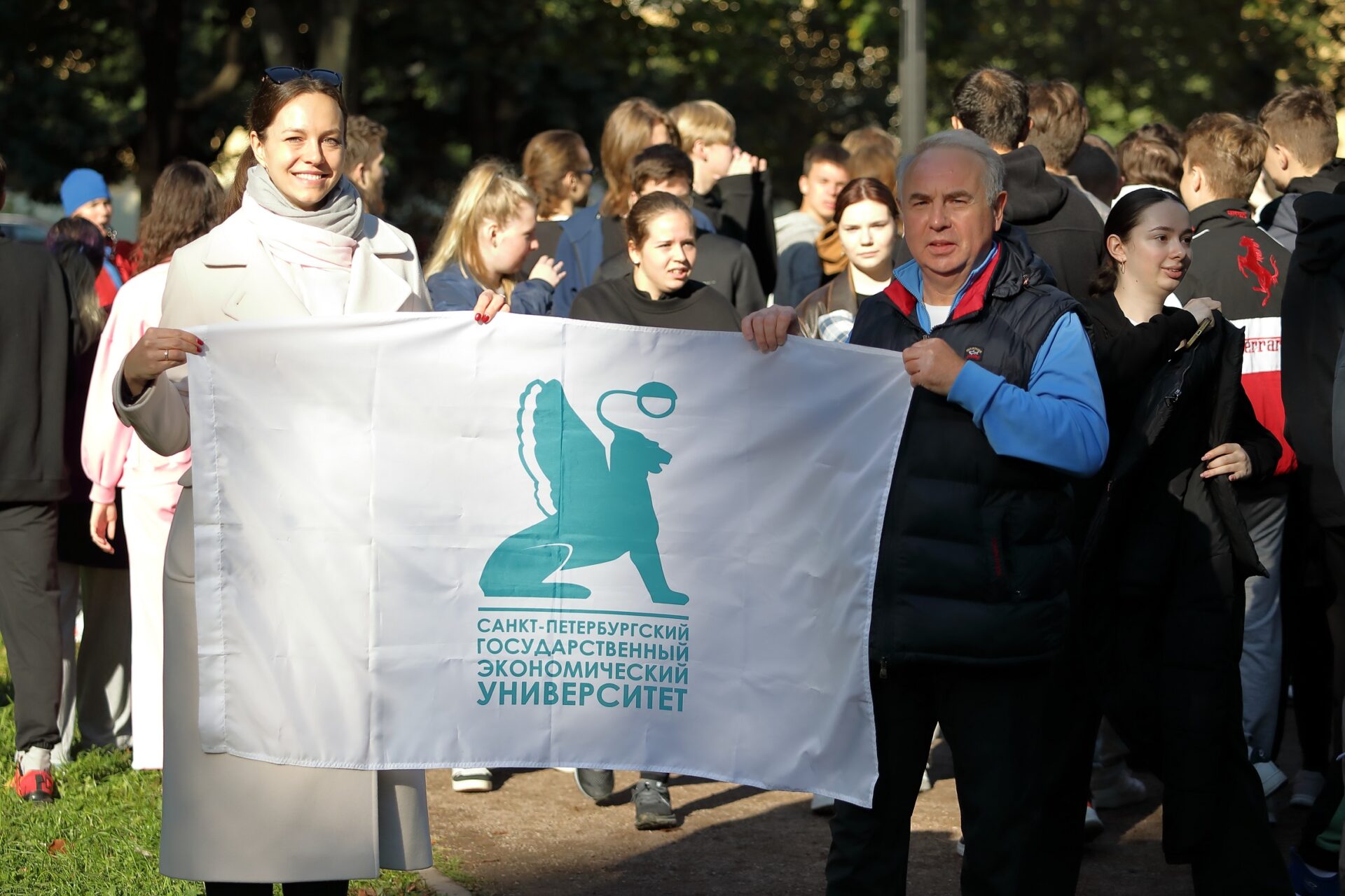 Кафедра физкультуры провела легкоатлетическую эстафету