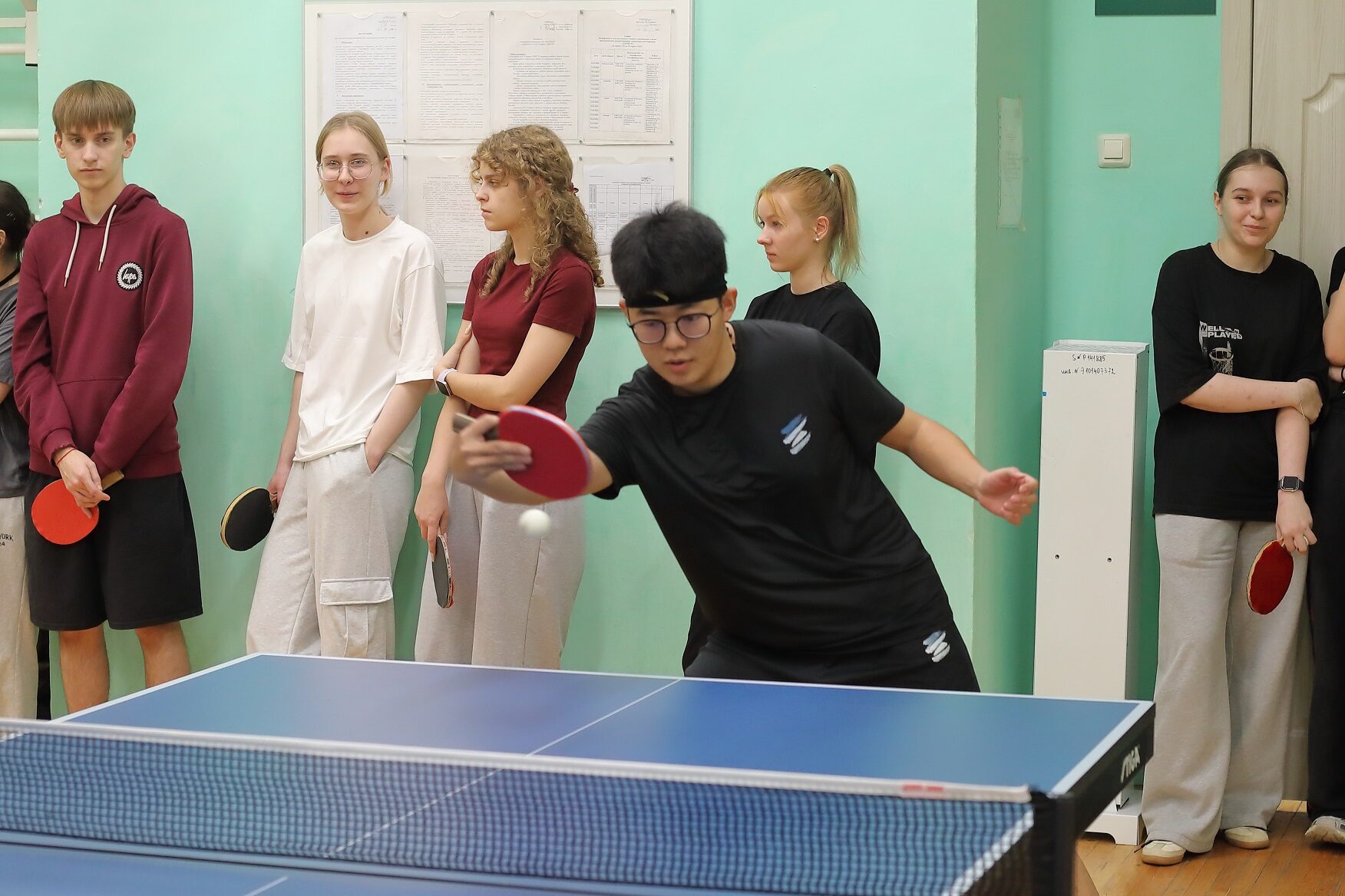 Открытое занятие по&nbsp;настольному теннису