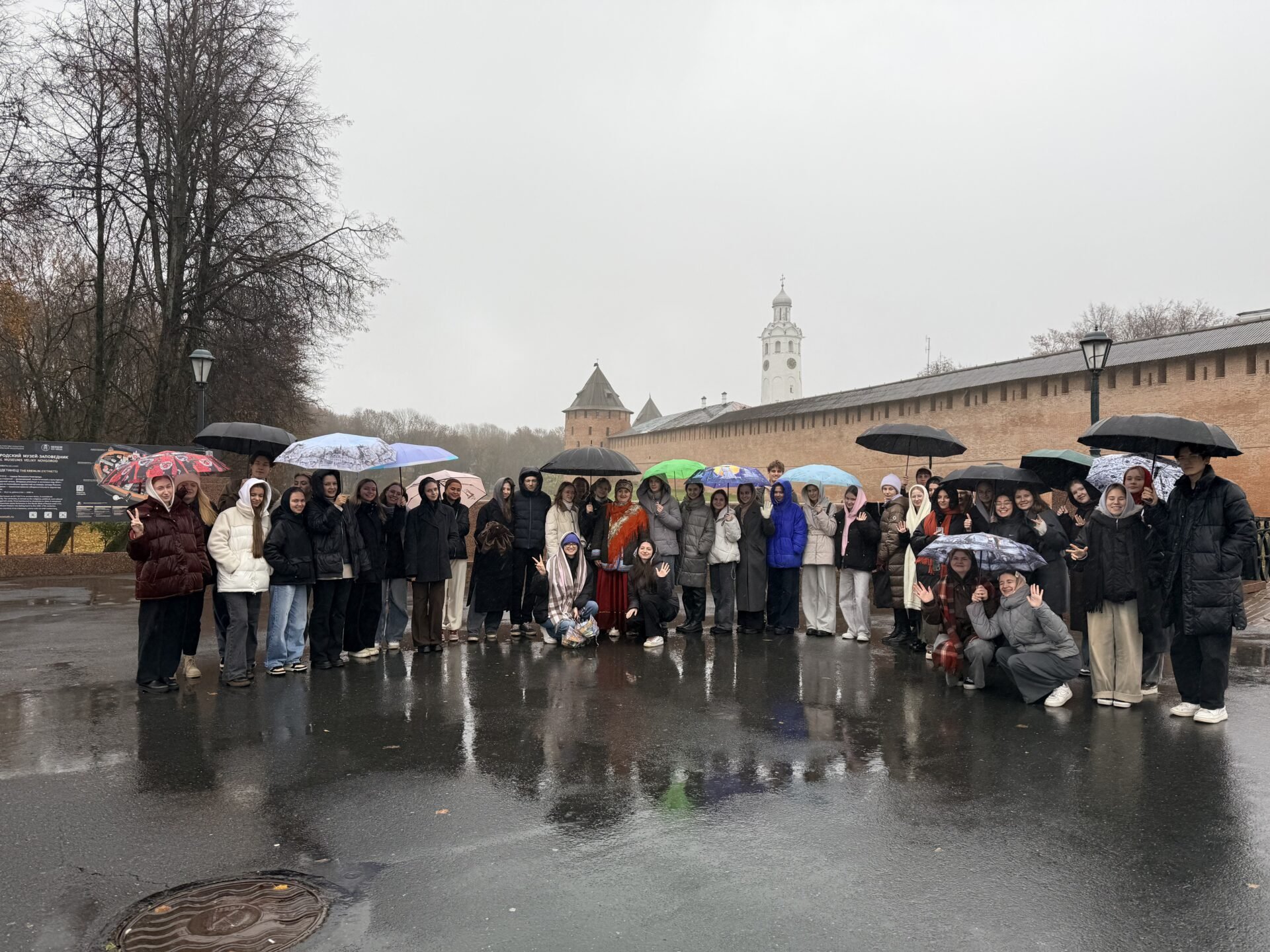 Студенты факультета управления побывали с&nbsp;экскурсией в&nbsp;Великом Новгороде