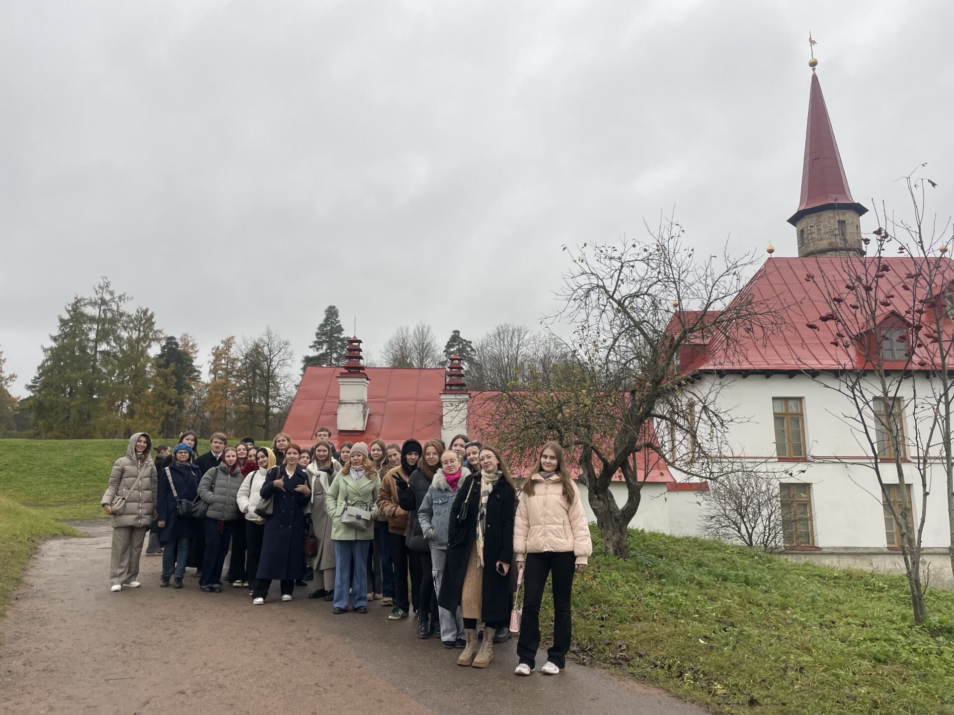 Студенты побывали на&nbsp;экскурсии в&nbsp;Гатчине