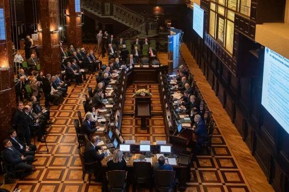 Ректор СПбГЭУ принял участие в&nbsp;заседании Совета Российского Союза ректоров