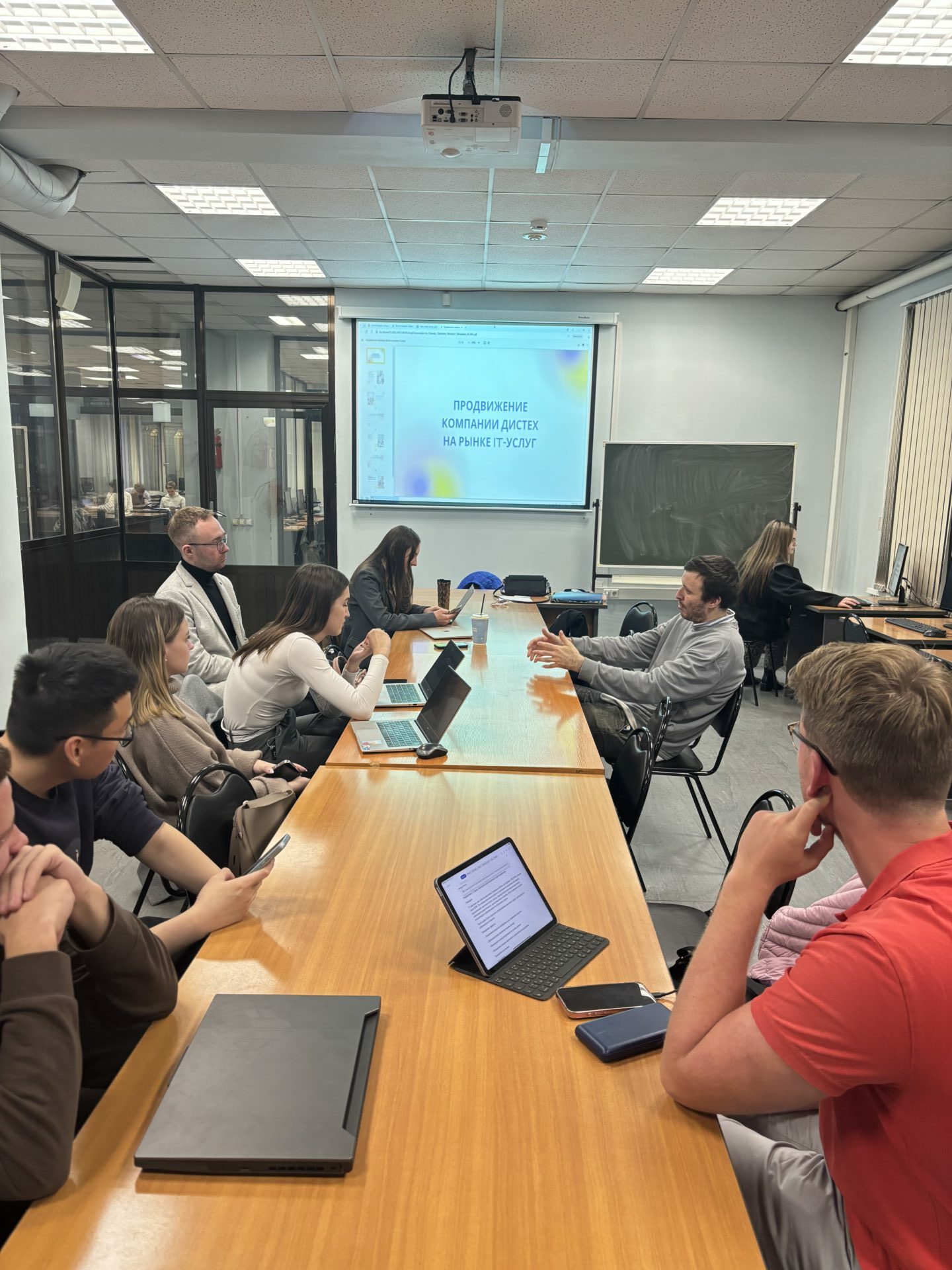 Мастер-класс основателя компании ООО «Дистех» Сергея Толпыгина