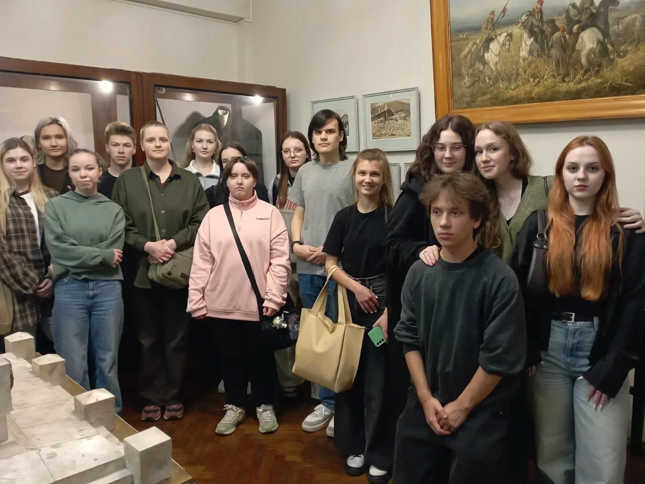 Студенты колледжа посетили Военно-медицинский музей