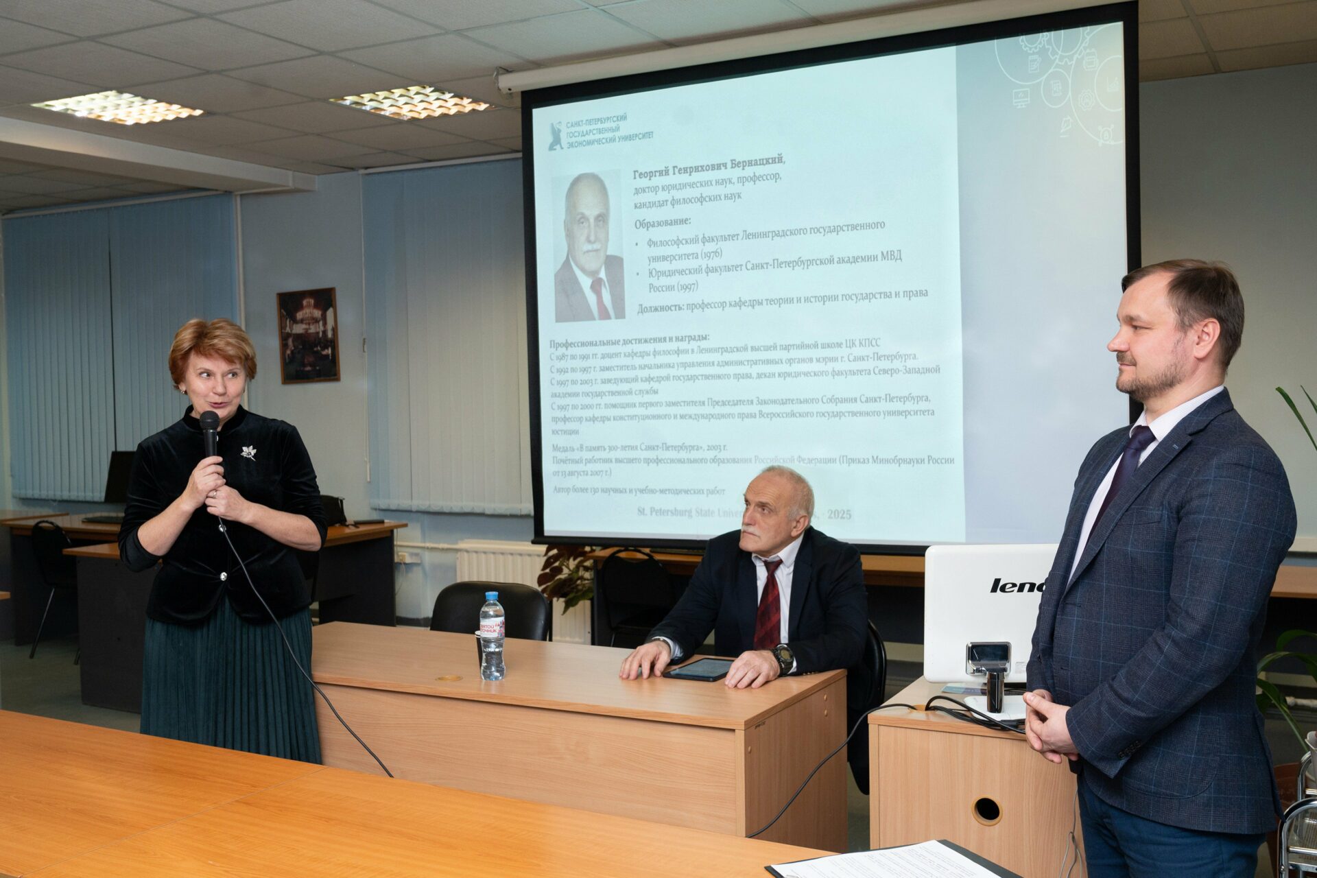 Диалоги о&nbsp;науке: итоги встречи c&nbsp;профессором Георгием Бернацким