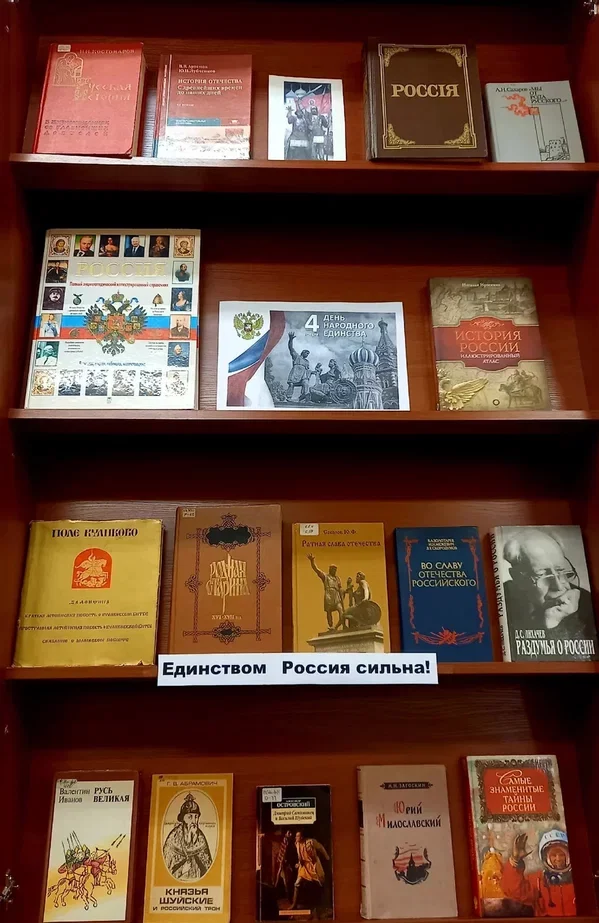 Книжная выставка в&nbsp;библиотеке: День народного единства