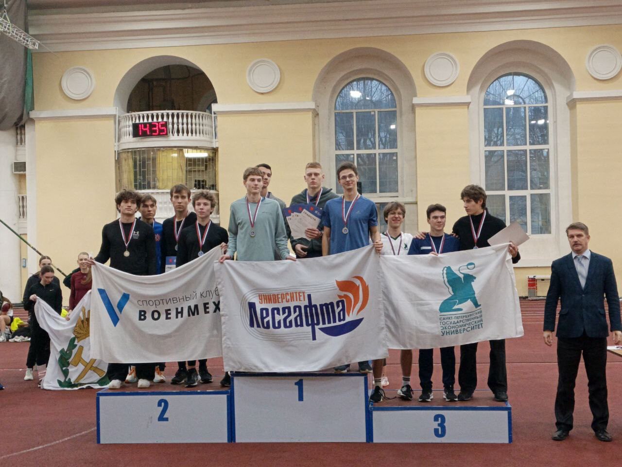 Наши легкоатлеты вошли в&nbsp;тройку лидеров