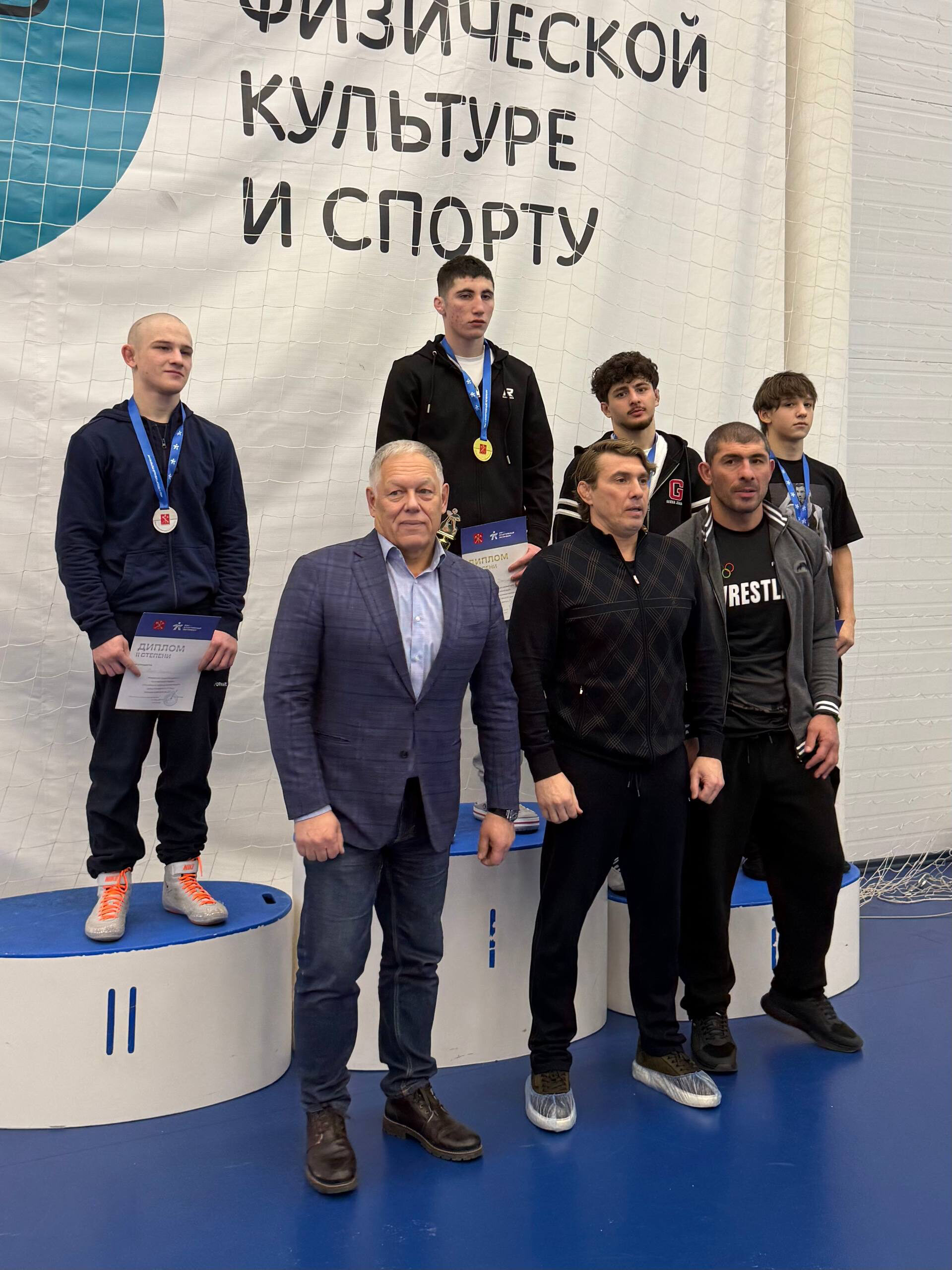 Бронзовая медаль в&nbsp;Первенстве Санкт-Петербурга по&nbsp;греко-римской борьбе