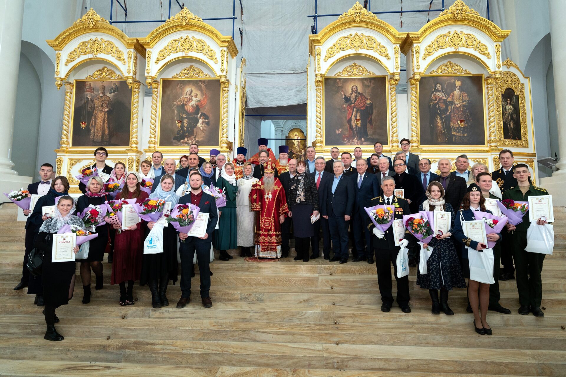 В&nbsp;Смольном соборе наградили почетным знаком святой Татианы