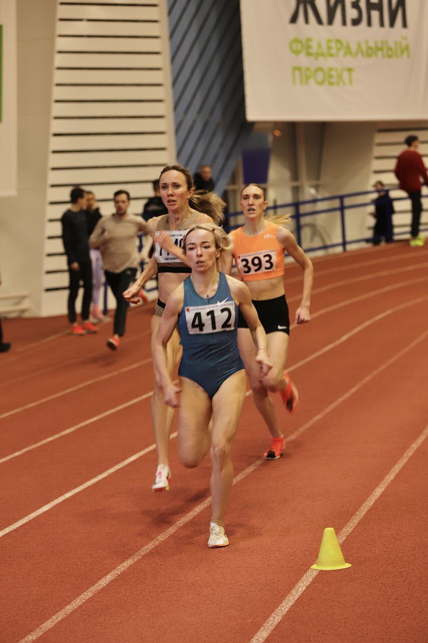 Победа в&nbsp;Чемпионате Санкт-Петербурга по&nbsp;легкой атлетике