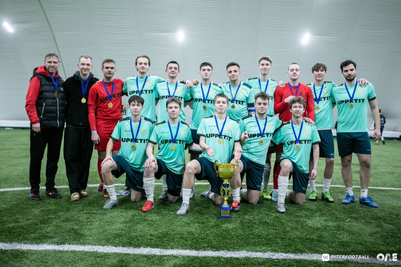 Сборная СПбГЭУ по&nbsp;большому футболу победила в&nbsp;турнире OLE Sports 2025/2026