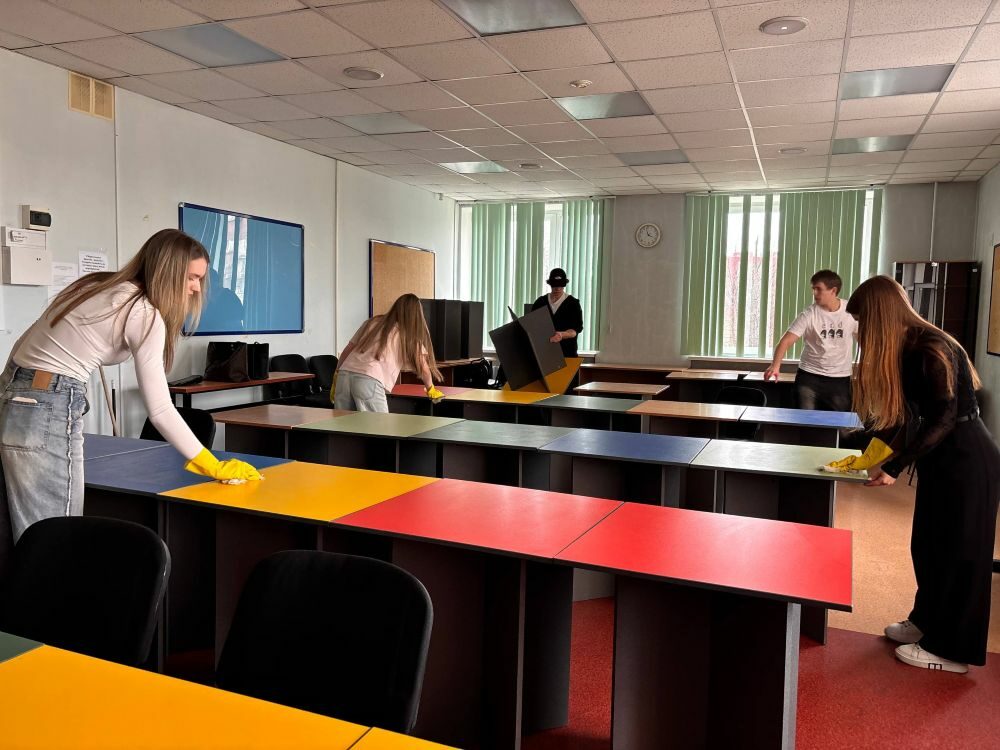 Субботник на&nbsp;факультете БТДиЭБ